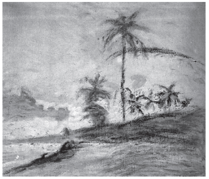 Armando Reverón, artista plástico venezolano, enfermo mental (1889-1954). Playa de Macuto, Mar Caribe.