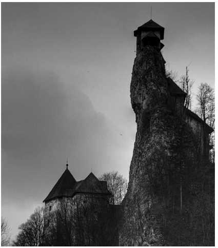 Castillo de Orava, en Eslovaquia, ubicación de la residencia del conde Orlok en la película de 1922.