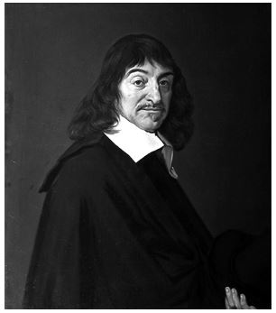 Clásico retrato de René Descartes realizado en 1649 por el artista holandés Franz Hals (1582-1666) (Musée du Louvre, París).