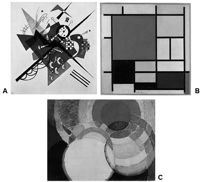 Ejemplos de obras de arte abstracto de los pioneros de este movimiento: