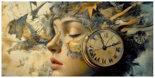 Alegor&iacute;a del tiempo subjetivo. Tomada de Neurosciencie&nbsp;News. N&uacute;mero del 18 de junio de 2026 dedicado a&nbsp;la percepci&oacute;n del tiempo.